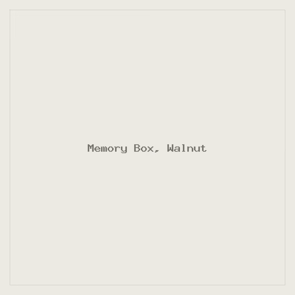 Memory Box, Walnut