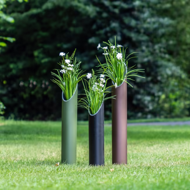 Aluminium Urn Garden Ornament